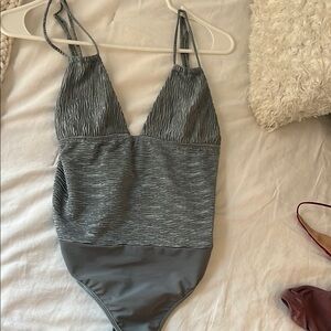 UO Slate Strappy Bodysuit